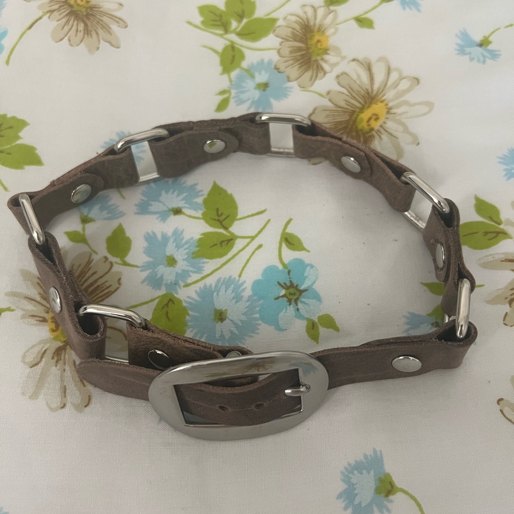 Handmade Genuine Leather Dog Collar